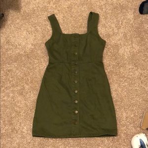 Button front dress